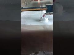 Línea de producción de espuma continua automática horizontal