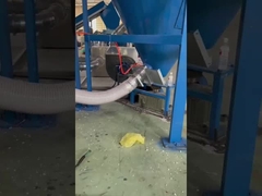 Equipo de reciclaje de espuma PE EVA EPE equipo de reposición de poliestireno línea de triple disparo