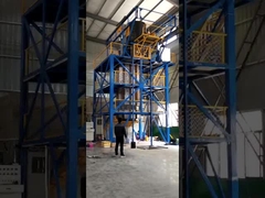 Máquina que hace espuma continua del poliuretano vertical de la máquina de la burbuja que hace espuma redonda