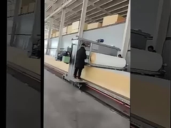 TDPA-2150 máquina de corte de movimiento de trayectoria horizontal de bloques largos de espuma para pelar a chapa