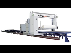 Siemens control electrónico C517 PU larga máquina de corte de espuma cabeza de equipo de pelado con movimiento lineal