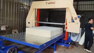 Máquina cortadora de esponjas horizontal TDP 2150 Corte de precisión