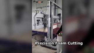 Máquina cortadora de espuma automática de alta gama, cortadora de precisión