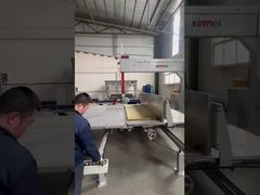 Máquina cortadora de espuma vertical de precisión para bloques de espuma de PU
