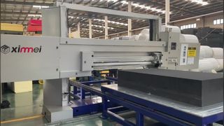 Máquina cortadora de espuma horizontal de alta precisión TDB 2200