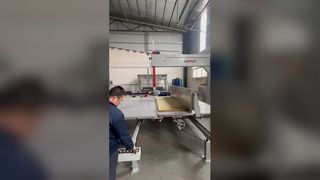 Cortadora vertical de espuma TDC-4, cortador de tiras de bloques de espuma de PU de 2.38kw para algodón perlado EPE y Multi-m