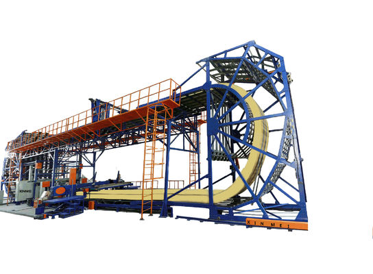 Máquina de corte CNC de espuma de PU de control PLC Ring-2 de alta precisión