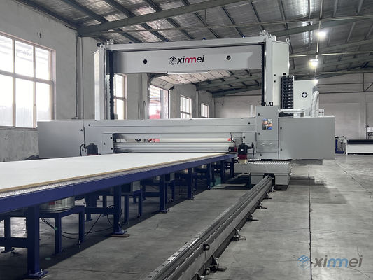 Máquina de corte de espuma de alta precisión de corte plano de carretera y ferrocarril de longitud infinita de 120 metros por hora