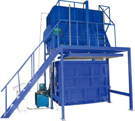 Máquina de espuma reincorporada personalizable para 15m3 de capacidad de agitación de volumen productos de espuma de esponja reciclada
