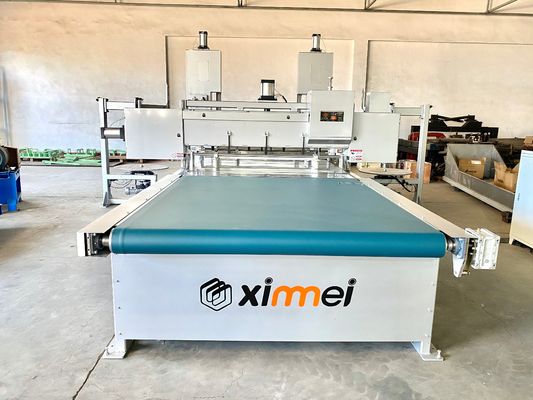 TDP-02 Máquina automática de recorte de bordes espuma larga EVA PE EPE lados acabado fino para la laminación continua sin parar