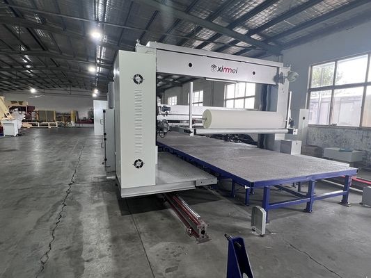 Guía automática de movimiento lineal espuma esponja máquina de corte horizontal longitud infinita
