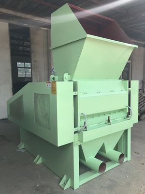 Reciclar residuos Trituración máquina de trituración triturador de eje único para esponja de espuma