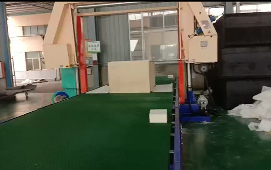 Máquina de CNC de espuma de hoja de papel de esponja División horizontal con vacío