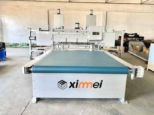 Cortador de espuma Rebond de doble filo de precisión automático para la esponja PE EVA