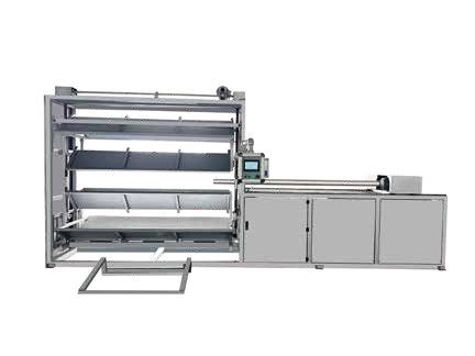 Máquina de perforación de bloques de espuma cúbica y cilíndrica