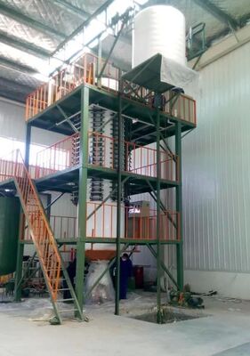 Línea de Producción Continua de Espuma de PU Vertical Cilindro Esponja Densidad 8~50kg/m³ TDP-1500